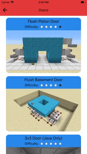 Redstone Guide - for Minecraft screenshot 1