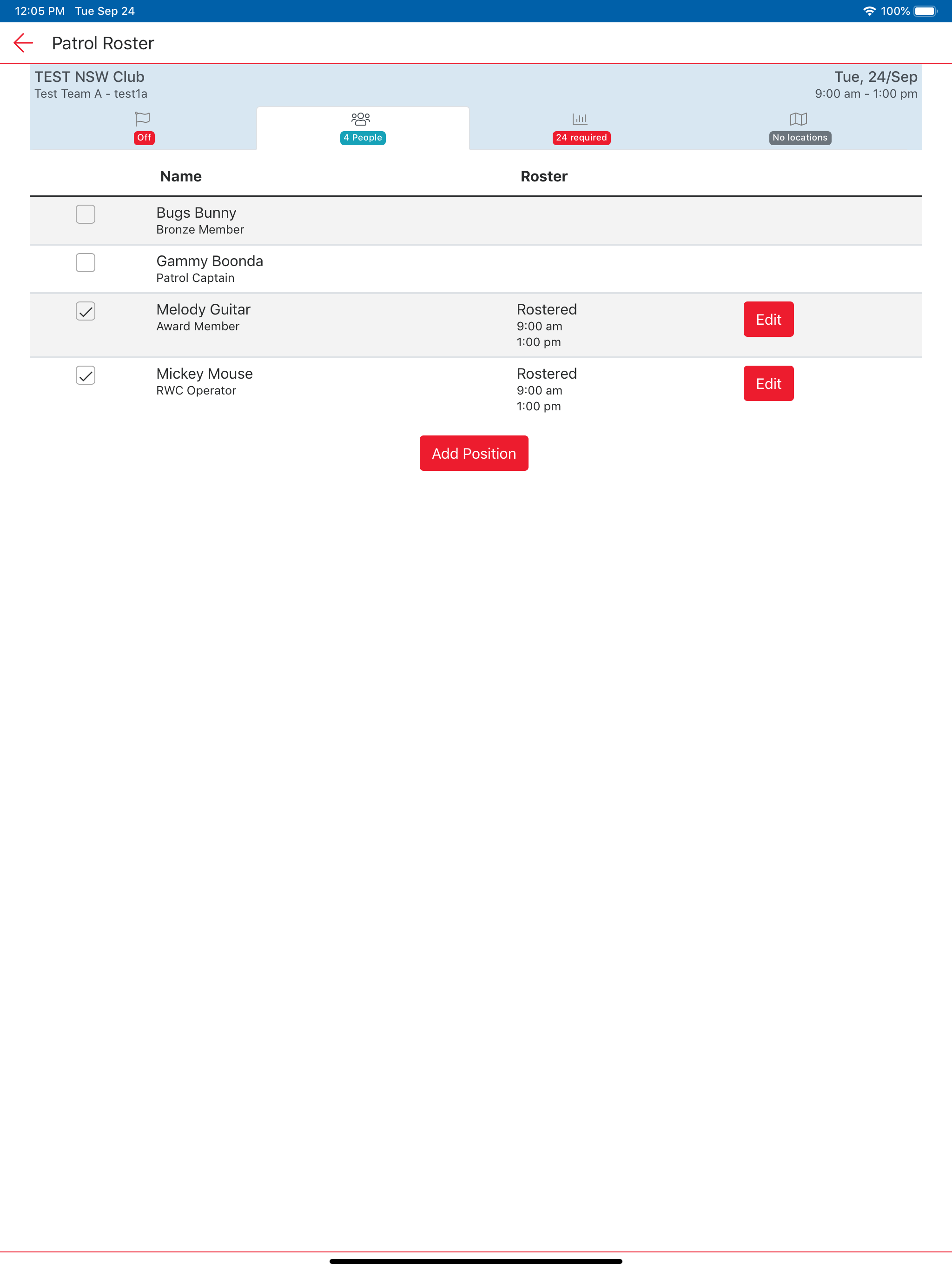 SLSA Operations App