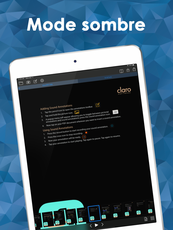 Screenshot #6 pour ClaroPDF Pro