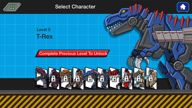 Robot Dino T-Rex Attack screenshot-0