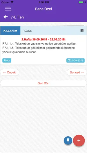 Sınıf Defterim screenshot 2