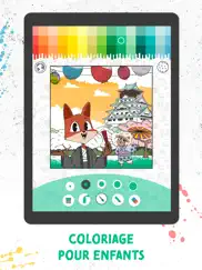coloriage sympa renard mouton iPad Captures Décran 1