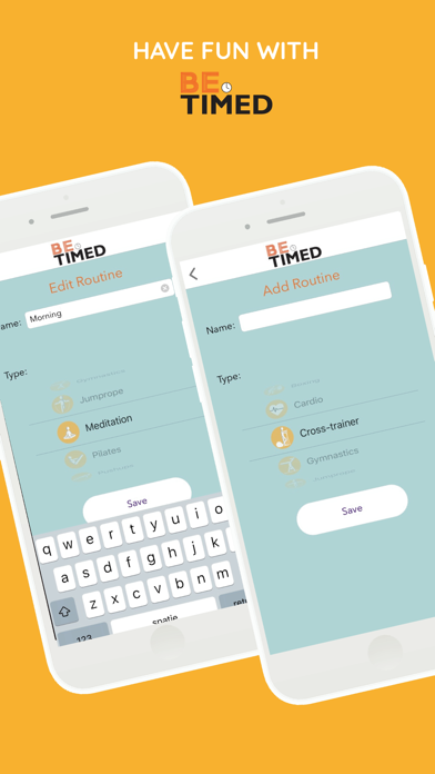 BeTimed iPhone screenshot 9 - Health & Fitness app