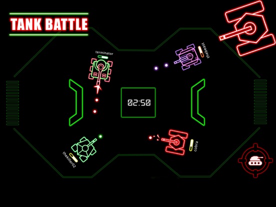 Screenshot #4 pour Tank battle io multiplayer