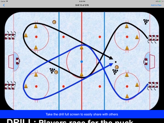 Hockey Practice Guide iPad screenshot 7 - Sports app