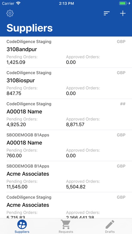 Purchase for SAP Business One