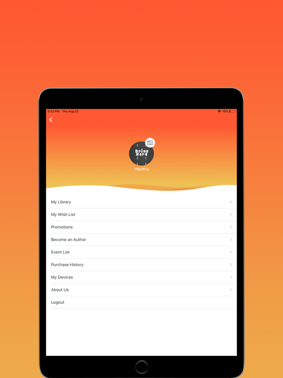 Gurulugomi iPad screenshot 4 - Book app