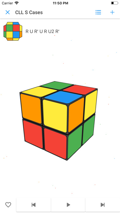 Screenshot #1 pour Magic Cube Algorithms