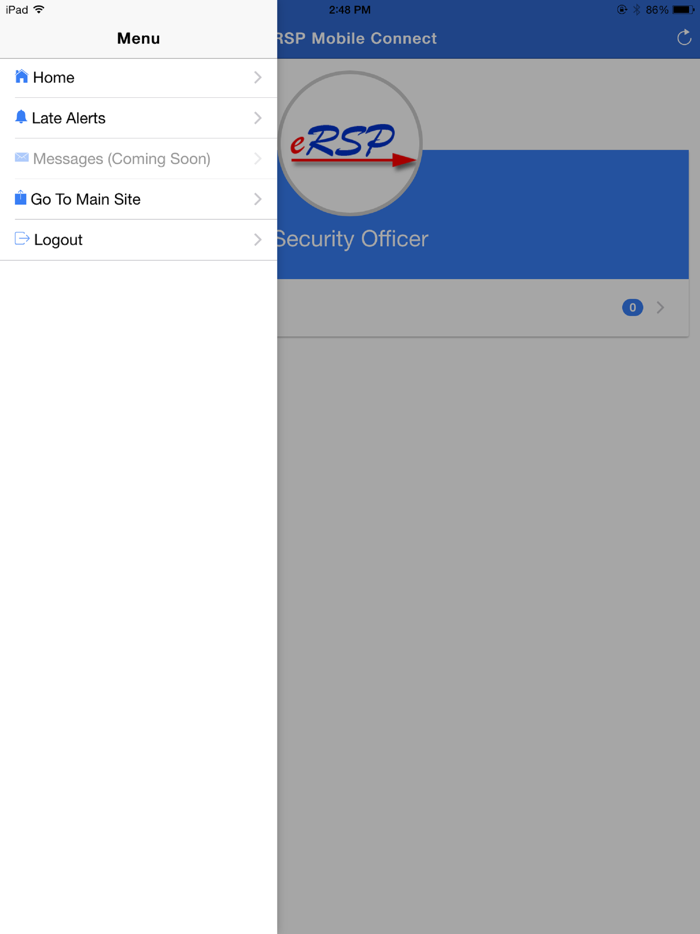 eRSP Mobile Connect