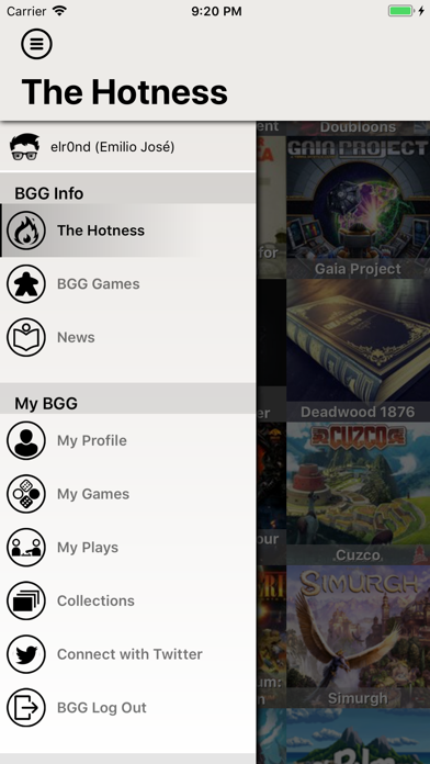 Screenshot #2 pour BGG BoardGames Information