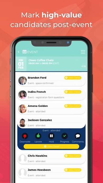 Oleeo Mobile Recruiting Screenshot