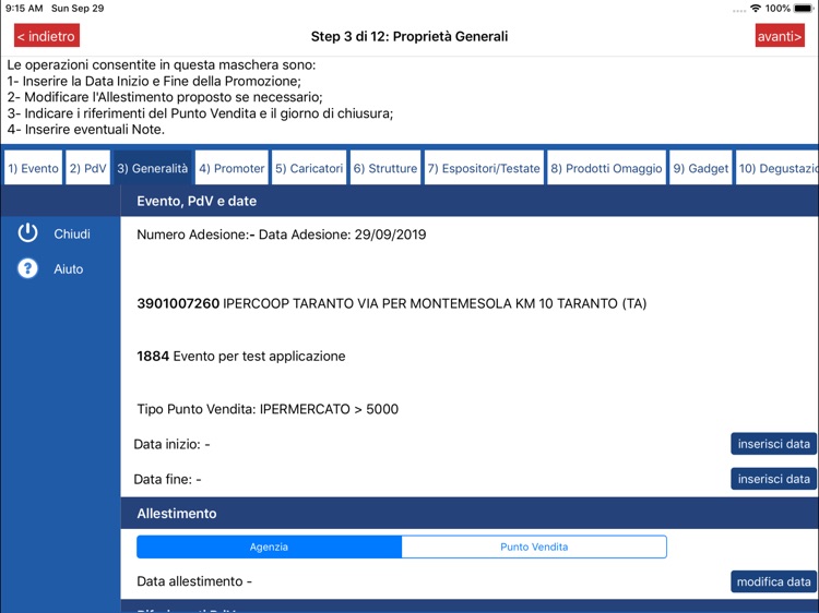 Eventi Promo In Store screenshot-5