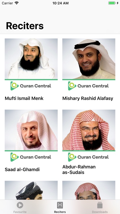 The Quran Reciters.