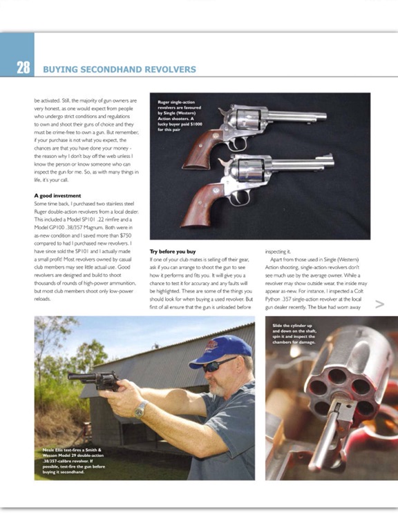 Screenshot #6 pour Australian & NZ Handgun