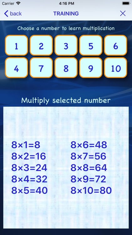 Multiplying numbers is simple