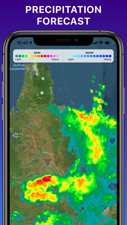 RAIN RADAR - sky weather NOAA screenshot-2