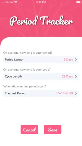 Game screenshot MyPeriod - Period Tracker mod apk