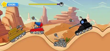 Army Tanks On Hills Mission