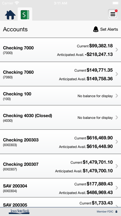 Iowa State Bank Business Screenshot