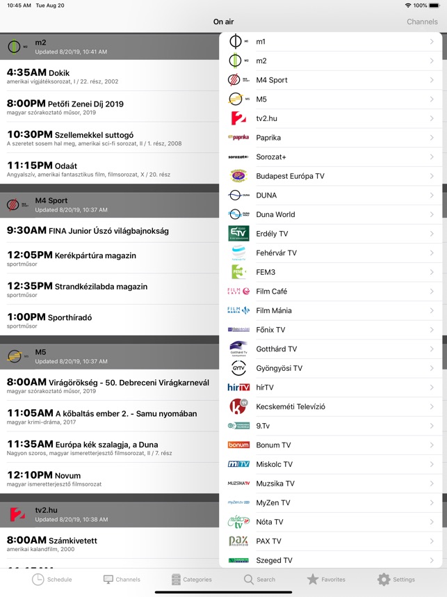 Hungarian TV+ on the App Store