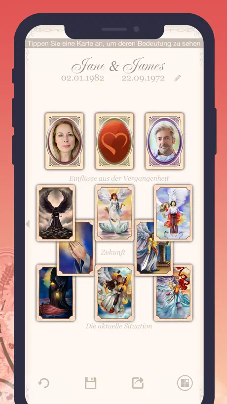 Engel Liebes Tarot
