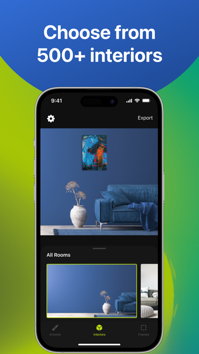Screenshot #2 pour ArtWall: Preview Artist Mockup