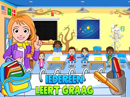 My Town : School iPad app afbeelding 2