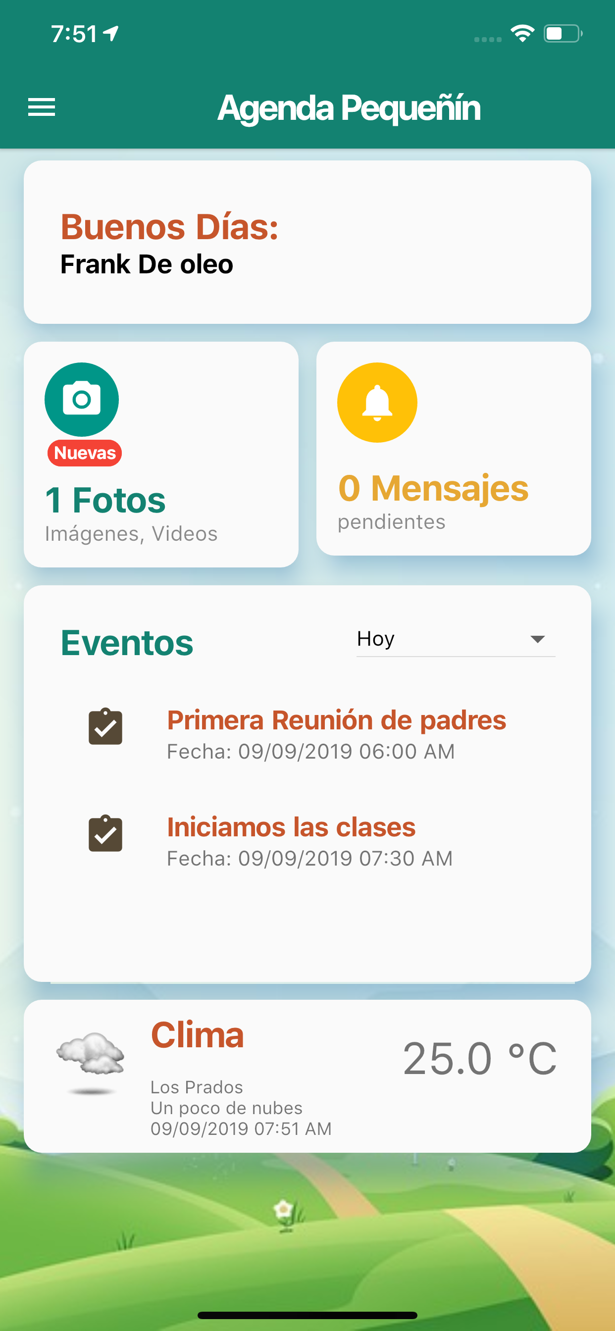 Agenda Pequeñín screenshot 3