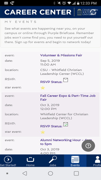 Screenshot #2 pour CSU Career Center