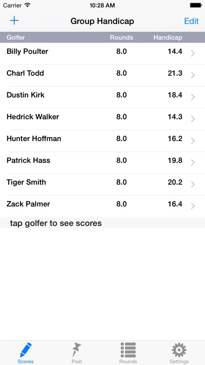 Golf Handicap Group & League screenshot-0