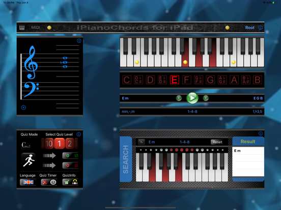 iPiano Chords HD app screenshot 3
