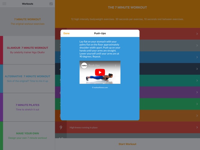 7 Minute Workout On The App Store 7 Minute Workout On The App Store