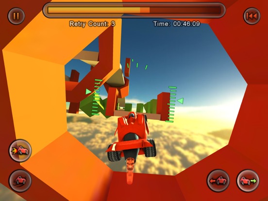 Jet Car Stunts Lite iPad app afbeelding 5