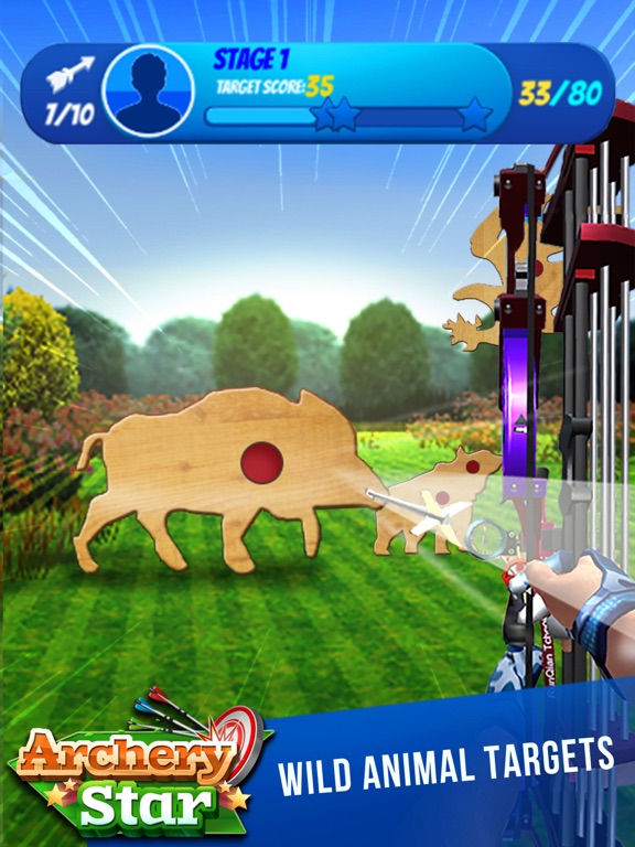 Archery Star iPad screenshot 3 - Games app