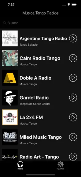 Game screenshot Tangos y Milonga Música Radios apk