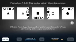abstract reasoning test iphone capturas de pantalla 2
