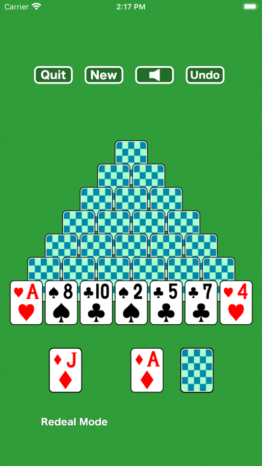 #1. PicoPico Pyramid - Solitaire (iOS) Bởi: Kazunari Hiyoshi