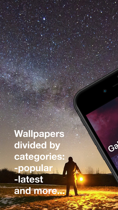 Galaxy Wallpapers: HD screenshot 2