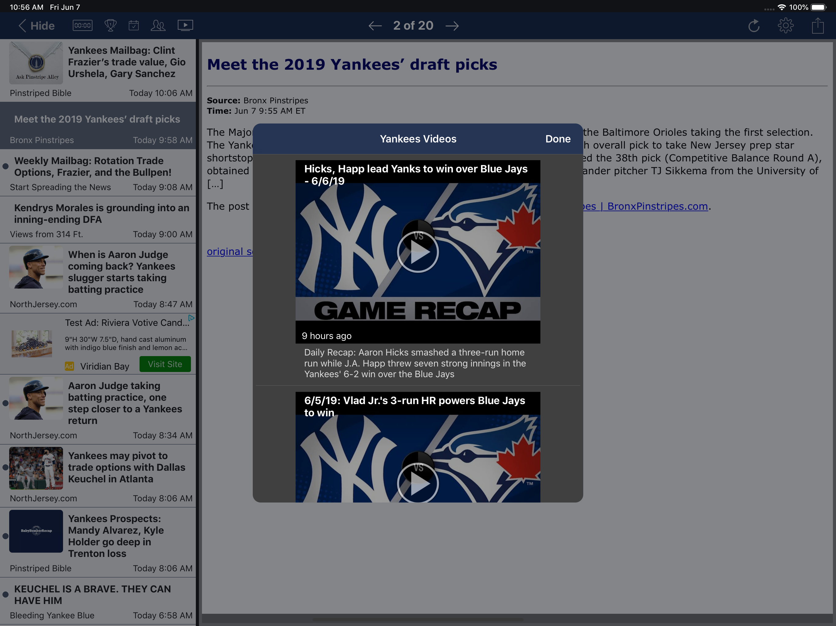 Baseball News - MLB edition screenshot 12