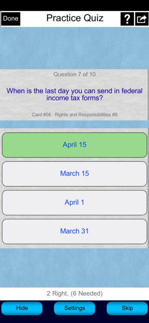 USA Citizenship Test 2020(圖4)-速報App