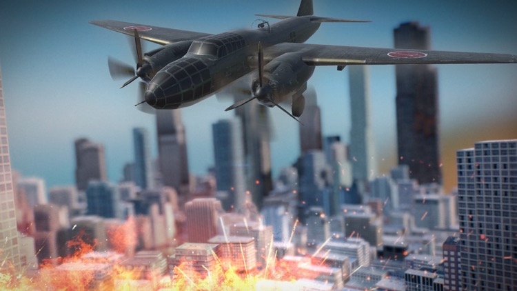 City Bomber Plane Attack
