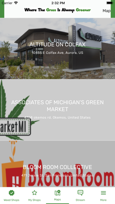How to cancel & delete Weed Shops App from iphone & ipad 1