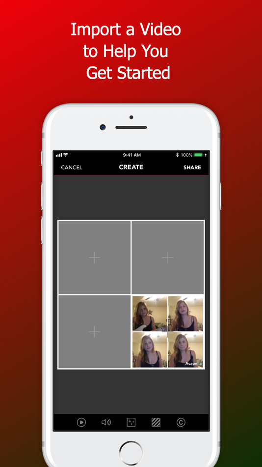 #2. Acapella from PicPlayPost (iOS) 由: Mixcord Inc.
