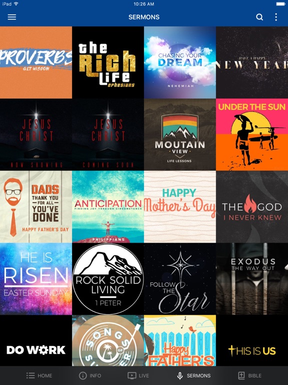 Mid Atlantic Community Church iPad screenshot 3 - Lifestyle app