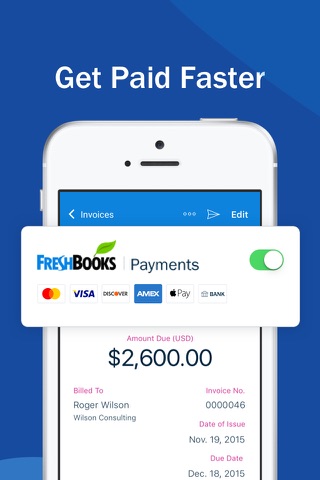 FreshBooks Invoicing App screenshot 4