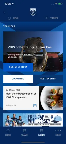 Game screenshot NSW Blues hack