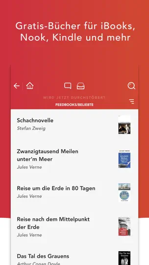 Screenshot von EBook Search - EPUBs & IBooks auf dem iPhone 2