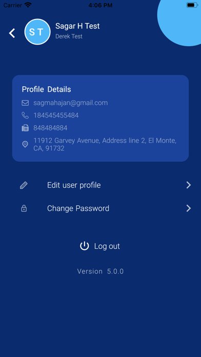 App screenshot