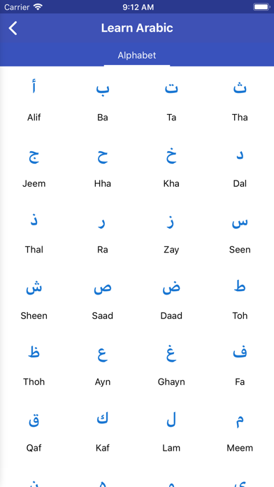 Screenshot #2 pour Learn Arabic Daily