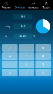 calculadora de porcentajes pro iphone capturas de pantalla 2